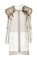 Faux Fur Collar Padded Parka