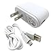 USB Charger and Plug Adapter with USB Cable for Electric Massager