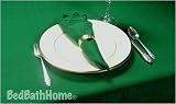 Linen Ease Hunter Green Fabric Napkin