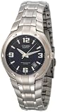 Casio Men's Edifice EF106D-2AV Silver Stainless-Steel Quartz Watch with Blue Dial