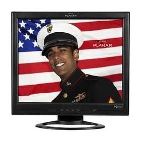 Planar PQ1710M 17-Inch Digital/Analog LCD Monitor with Speakers and Think Bezel and TAA Compliant (Black)