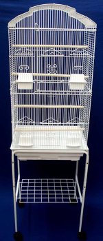 Canary Parakeet Cockatiel Lovebird finch Bird Cages With Stand On Wheels - 18