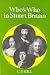 Who's
Who
in
Stuart
Britain
(Who's
Who
in
British
History)