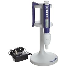 Wheaton W870920-A Acura Electro 936 Macropipette Basic Package, 0.25 - 5mL Volume, 0.05mL Graduation, < +/- 0.5% Maximum Inaccuracy, 5mL Tip, 4.8V