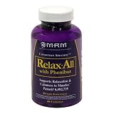 MRM Metabolic Response Modifiers Relax-All Capsules with Phenibut, 60-Count Bottles