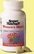 SuperNutrition Women's Blend Antioxidant-Rich Multi-Vitamin Vegetarian Food-Based Tablets 180 tablet