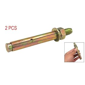 M12 x 120mm Hex Nut Expansion Bolt Sleeve Anchors Tool 2pcs: Home Improvement