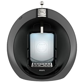 NESCAF� Dolce Gusto Circolo by Krups Coffee Machine, Charcoal Grey, 15 Bar Pressure Pump