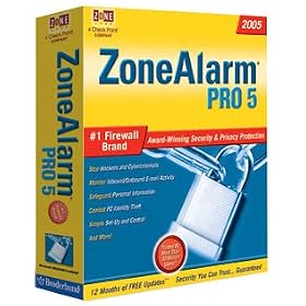 ZoneAlarm Pro 5 Firewall + Privacy Protection
