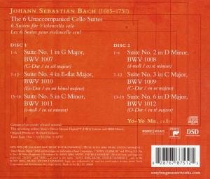Bach: The 6 Unaccompanied Cello Suites under The Classical Store