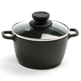 Norpro Nonstick Mini 1 Quart Sauce Pot With Glass Lid