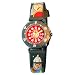 Baby Watch - Montre enfant - Gar�on - Zip Chevalier - La montre p�dagogique - Plastique gomme gris avec dessins 3D - Avec m�thode d'apprentissage