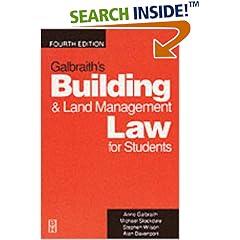 Galbraith's Building and Land Management Law for Students