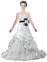 Off the Shoulder Lace Ruched Belted Satin Wedding Dress  With a Sash 