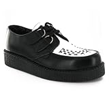 Search : Underground Creepers Wulfrun Black White Mens Shoes