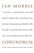 Conundrum (New York Review Books Classics)