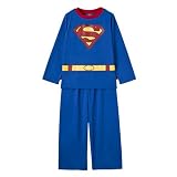  : Boys' 2-piece Superman Pajama Set w/Cape - Blue