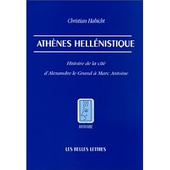 Ath�nes : histoire de la ville � l'�poque hell�nistique
