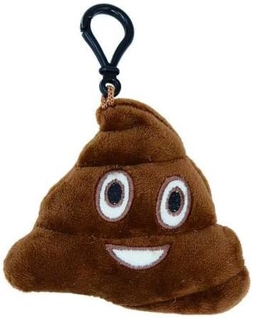 4 Inch Plush Pile of Poop Emoji With Fart Sound Funny Novelty