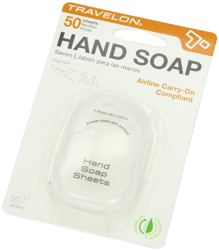 Travelon Hand Soap Toiletry Sheets, 50Count Picture