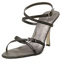 Nine West Women's Feryn Sandal,Black Distressed,7.5 M