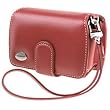 Olympus Slim Leather Case for Compact Digital Cameras (Red)