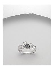 CZ Ring In 92.5 Sterling Silver