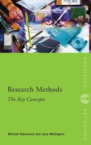 Research Methods: The Key Concepts (Routledge Key Guides) by Hammond, Michael, Wellington, Jerry (2012) Paperback