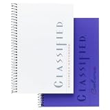 Tops(R) Classified&trade; Colors Business Notebook, 20 Lb., 5 1/2in. x 8in., Narrow Ruled, Orchid