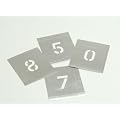 Stencils Walleted Zinc Stencils 2in Figures