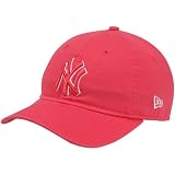 MLB New Era New York Yankees Youth Girls Fashion Essential Adjustable Hat - Pink
