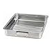 IKEA - KONCIS Roasting pan with grill rack, stainless steel (1, 16x13)
