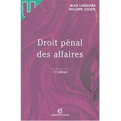 Droit p�nal des affaires