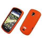 EMPIRE Orange Silicone Skin Case Cover for Verizon Samsung Droid Charge