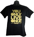 New Yolo You Only Live Once Take Care OVO Y.O.L.O Drake T-Shirt Tee