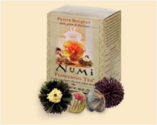 Petite Bouquet Assorted Flowering Teas 4 blossoms