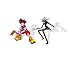 Disney & Squaresoft Kingdom Hearts Series 1 Twin Pack Sora With Jack Skellington Action Figure_s-1