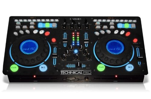 Brand New Technical Pro Dmx-b1 Professional Dj Dual Cd Player with Mixer Station
