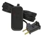Lutron TT-300NLH-BL Credenza Lamp Dimmer Black