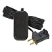 Lutron TT-300NLH-BL Credenza Lamp Dimmer Black