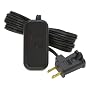 Lutron TT-300NLH-BL Credenza Lamp Dimmer Black