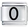 Number Zero Italian Charms