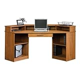 Corner Computer Desk - Sand Pear