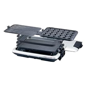 TIGER �z�b�g�v���[�g������1�䁄 �E�H�[���V���o�[ 3���v���[�g�������c�u�����[�^  CPV-A131SK
