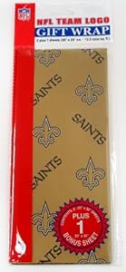 NFL New Orleans Saints Wrapping Paper
