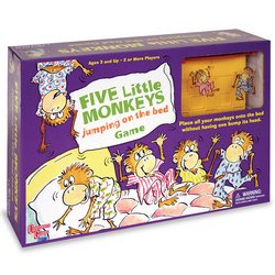University Games Five Little Monkeys Jumping on the Bed Game