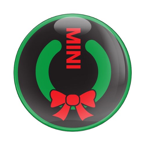 GoBadges CD0390 'MINI Power Wreath' Magnetic Grill Badge