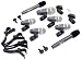 Pyle-Pro PDKM7 7 Microphone Wired Drum Kit with Mounting Accesories