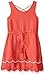 As U Wish Girls' Big Solid Shift Dress with Self Belt