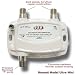 PCT 1-PORT BI-DIRECTIONAL CABLE TV HDTV AMPLIFIER SIGNAL BOOSTER WITH PASSIVE RETURN PATH